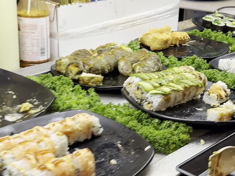 Paradise Buffet food