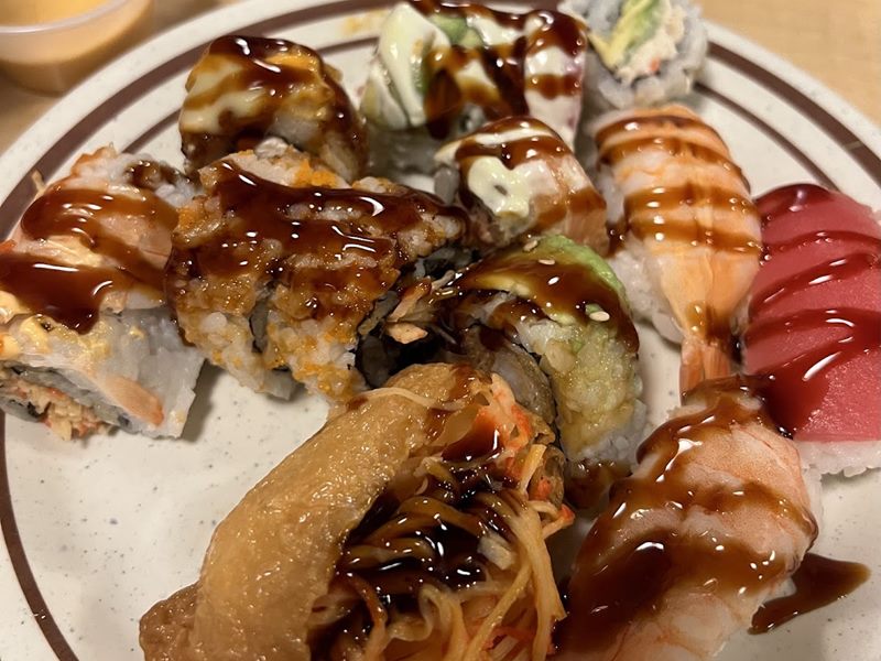 Paradise Buffet food